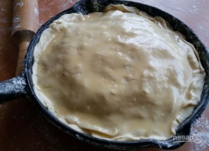 Слоеный пирог с мясом и сыром - фото шаг 5