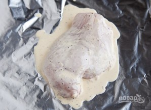 Куриная грудка в духовке диетическая - фото шаг 4