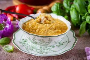 Гороховая каша с мясом - фото шаг 12