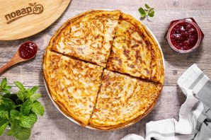 Блины на воде без яиц - фото шаг 11