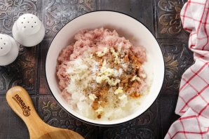 "Мясо по-французски" из куриного фарша - фото шаг 4