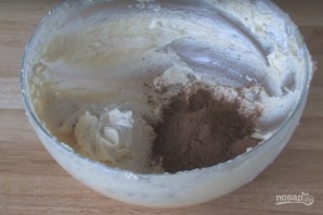 Ванильно-мраморный пирог (бисквит) - фото шаг 6