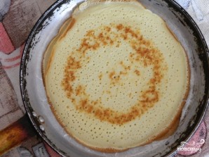 Блинный торт с вареной сгущенкой - фото шаг 1