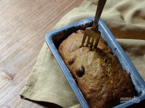 Тыквенный кекс с орехами и шоколадом - фото шаг 7