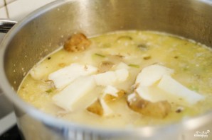 Сырный суп-пюре с брокколи - фото шаг 5