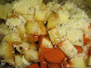 Картофель в духовке с пармезаном - фото шаг 2