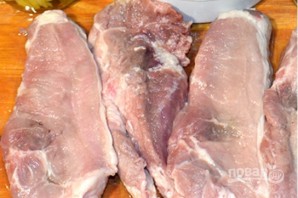 Свинина с барбарисом в духовке - фото шаг 1