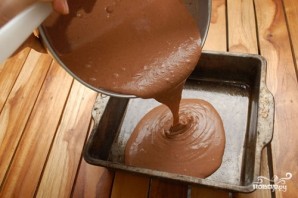 Шоколадный пирог на скорую руку - фото шаг 5