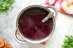 Кисель из черники - фото шаг 7