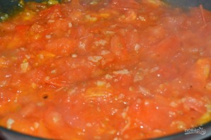 Гречневая каша с томатным соусом - фото шаг 5