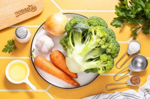 Брокколи по-корейски - фото шаг 1