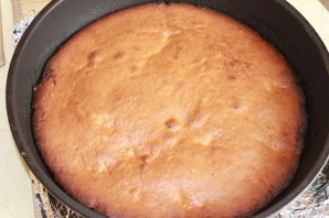Сливовый пирог из семолины - фото шаг 9