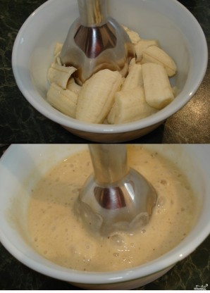 Банановый крем со сливками - фото шаг 2