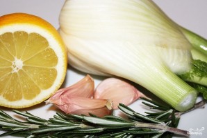 Сибас с розмарином и лимоном - фото шаг 2