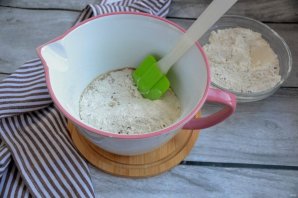 Бездрожжевой хлеб из цельнозерновой муки - фото шаг 5