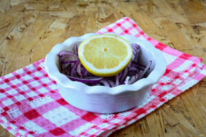 Узбекский салат из помидоров и лука - фото шаг 2