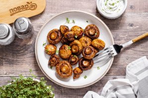 Грибы в аэрогриле - фото шаг 10