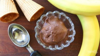 Шоколадно-банановое мороженое - фото шаг 4