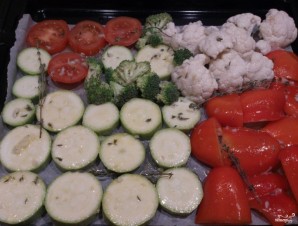 Овощи на гриле в духовке - фото шаг 2