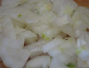 Салат с колбасой вареной - фото шаг 4
