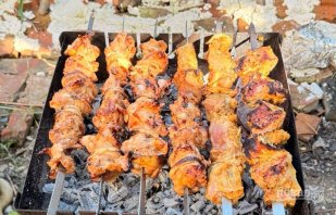 Шашлык с уксусом - фото шаг 7