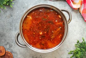 Суп харчо с картошкой - фото шаг 9