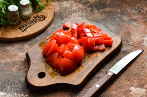 Суп с помидорами и болгарским перцем - фото шаг 5