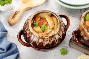 Картофель в горшочках