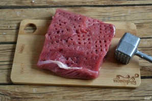 Бифштекс из говядины на сковородке - фото шаг 2