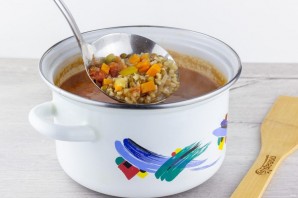 Суп с булгуром и чечевицей - фото шаг 4