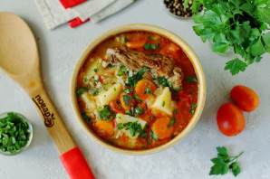 Узбекский рисовый суп - фото шаг 10