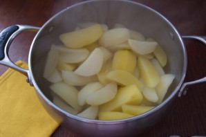Картофель в духовке с белыми грибами и беконом - фото шаг 7