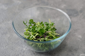 Салат из микрозелени - фото шаг 2