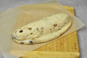 Рождественский дрожжевой штоллен - фото шаг 15