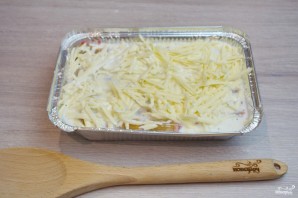 Макароны, фаршированные фаршем и сыром, в духовке - фото шаг 5