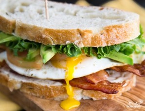 Бутерброды на завтрак - фото шаг 7