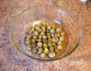 Салат "Полянка" с грибами - фото шаг 1