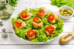 Канапе с креветками - фото шаг 5