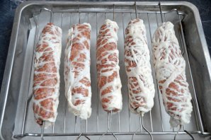 Люля-кебаб в жировой сетке - фото шаг 11