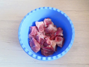 Шашлык из свинины в цитрусовом маринаде - фото шаг 2