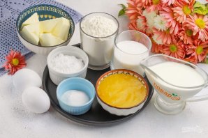 Заварной медовый торт - фото шаг 1