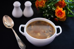 Суп с гречкой без мяса - фото шаг 6