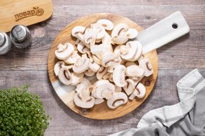 Перловка с грибами - фото шаг 4