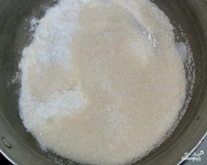 Песочный пирог с заварным кремом и вишней - фото шаг 6