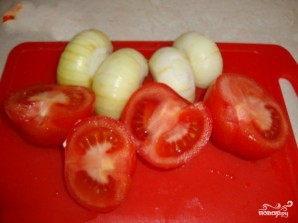 Картофель с овощами в мультиварке - фото шаг 1