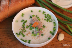 Сырный суп с индейкой - фото шаг 7