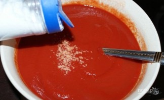 Соус из томатной пасты к шашлыку - фото шаг 2