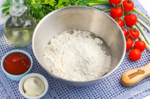 Простое тесто для пиццы - фото шаг 6