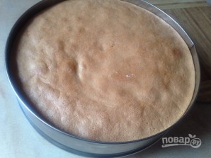 Бисквитный торт с масляным кремом - фото шаг 5