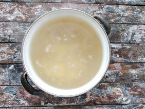 Суп с фасолью и сыром - фото шаг 3